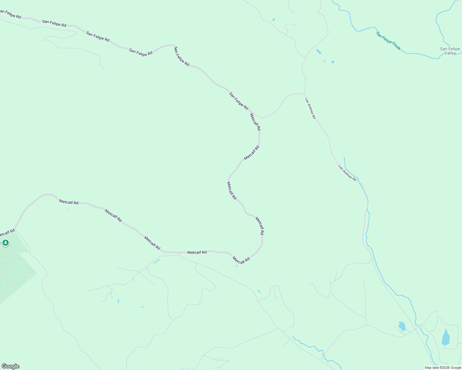 map of restaurants, bars, coffee shops, grocery stores, and more near 1286 Metcalf Road in San Jose