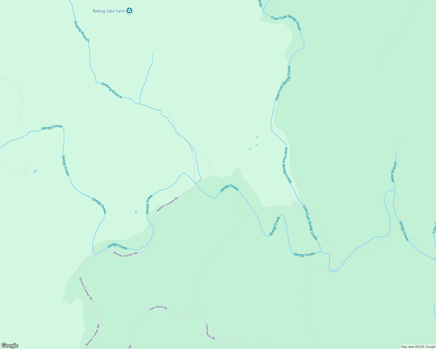 map of restaurants, bars, coffee shops, grocery stores, and more near 1079 Boone Cromer Road in Mount Vernon