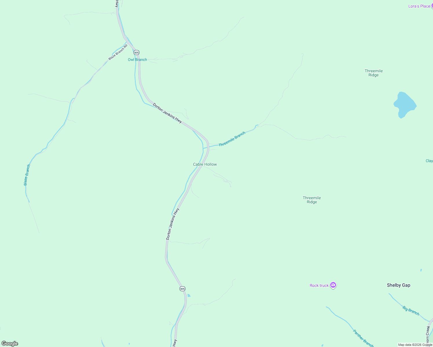map of restaurants, bars, coffee shops, grocery stores, and more near 263 John Cable Hollow Road in Jenkins