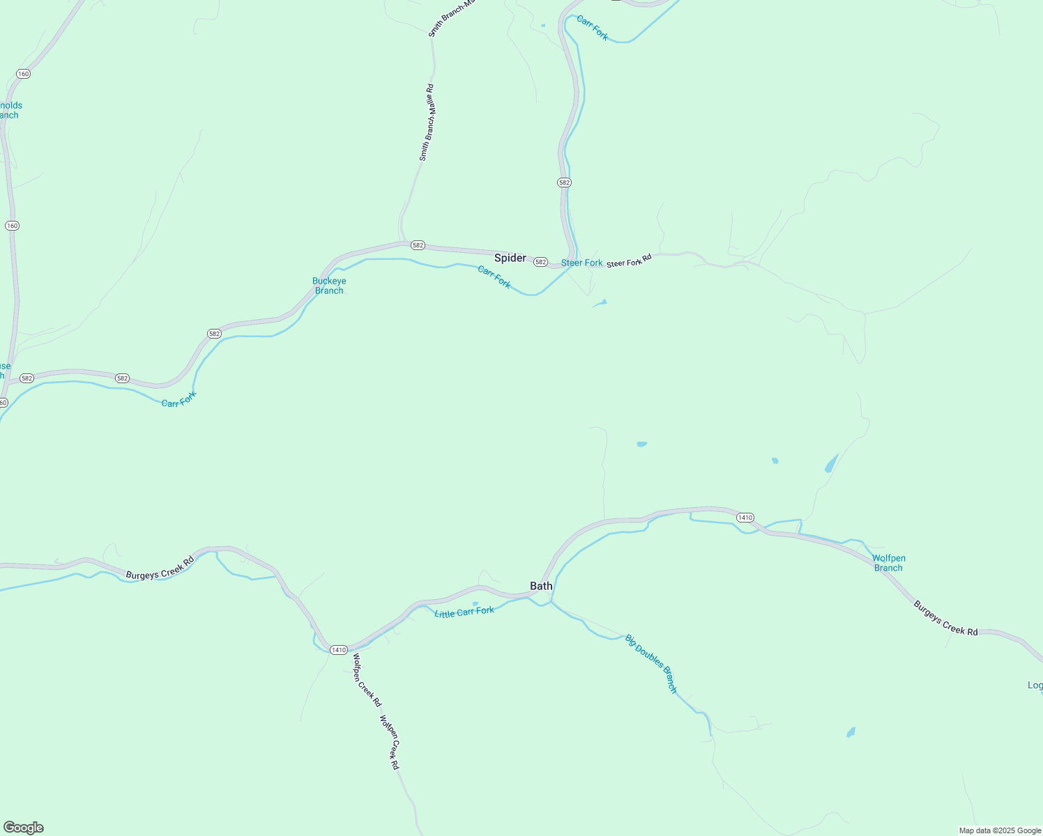 map of restaurants, bars, coffee shops, grocery stores, and more near in Mallie