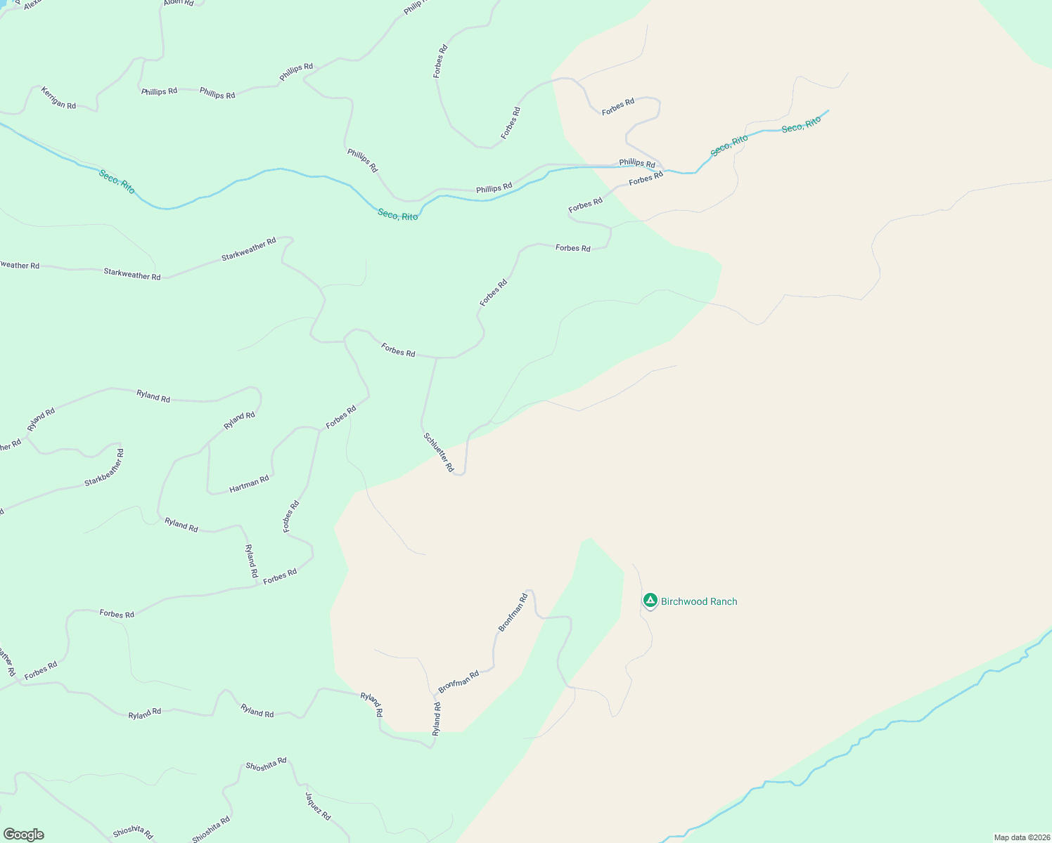map of restaurants, bars, coffee shops, grocery stores, and more near Glesse Road in Fort Garland