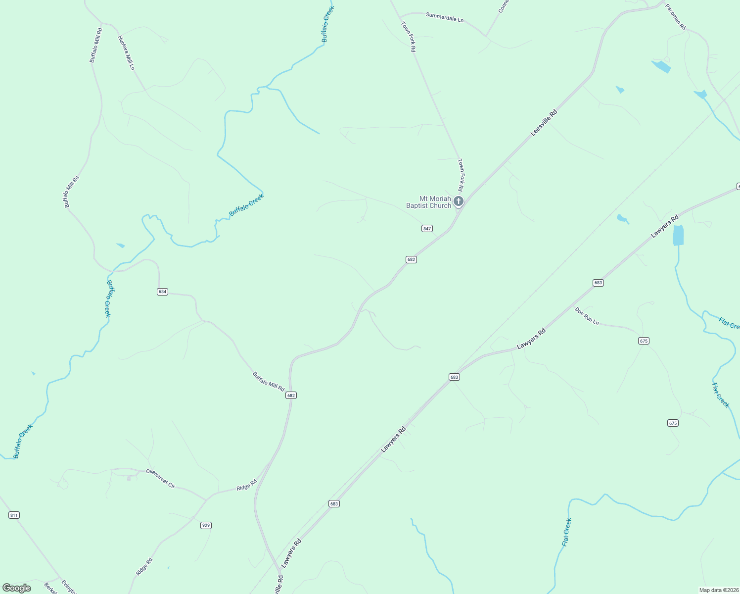 map of restaurants, bars, coffee shops, grocery stores, and more near 13773 Leesville Road in Evington