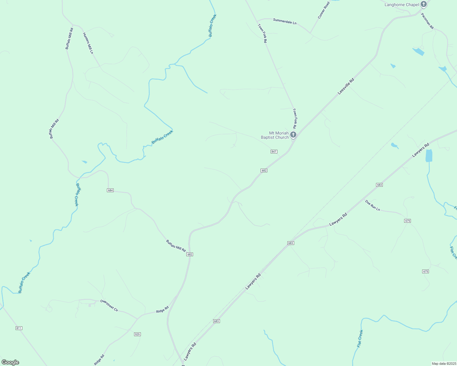 map of restaurants, bars, coffee shops, grocery stores, and more near 136 Watts Town Road in Evington