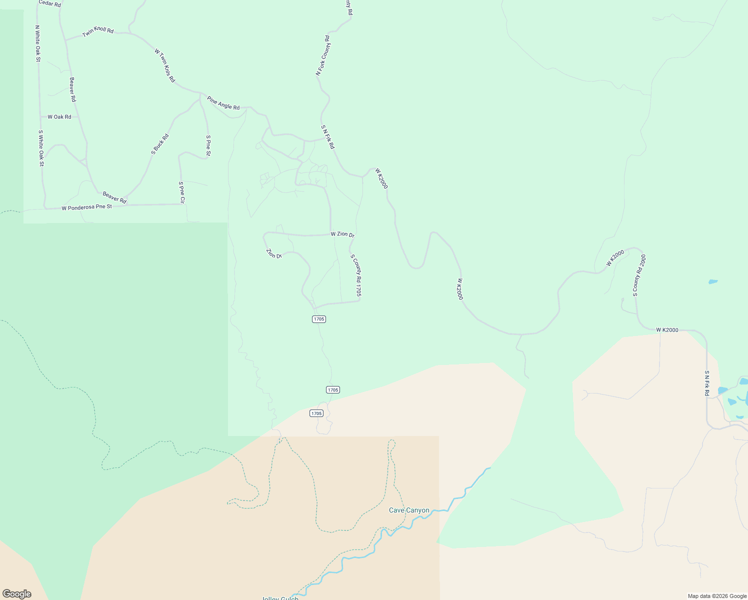 map of restaurants, bars, coffee shops, grocery stores, and more near 793 South Zion Ridge Drive in Orderville