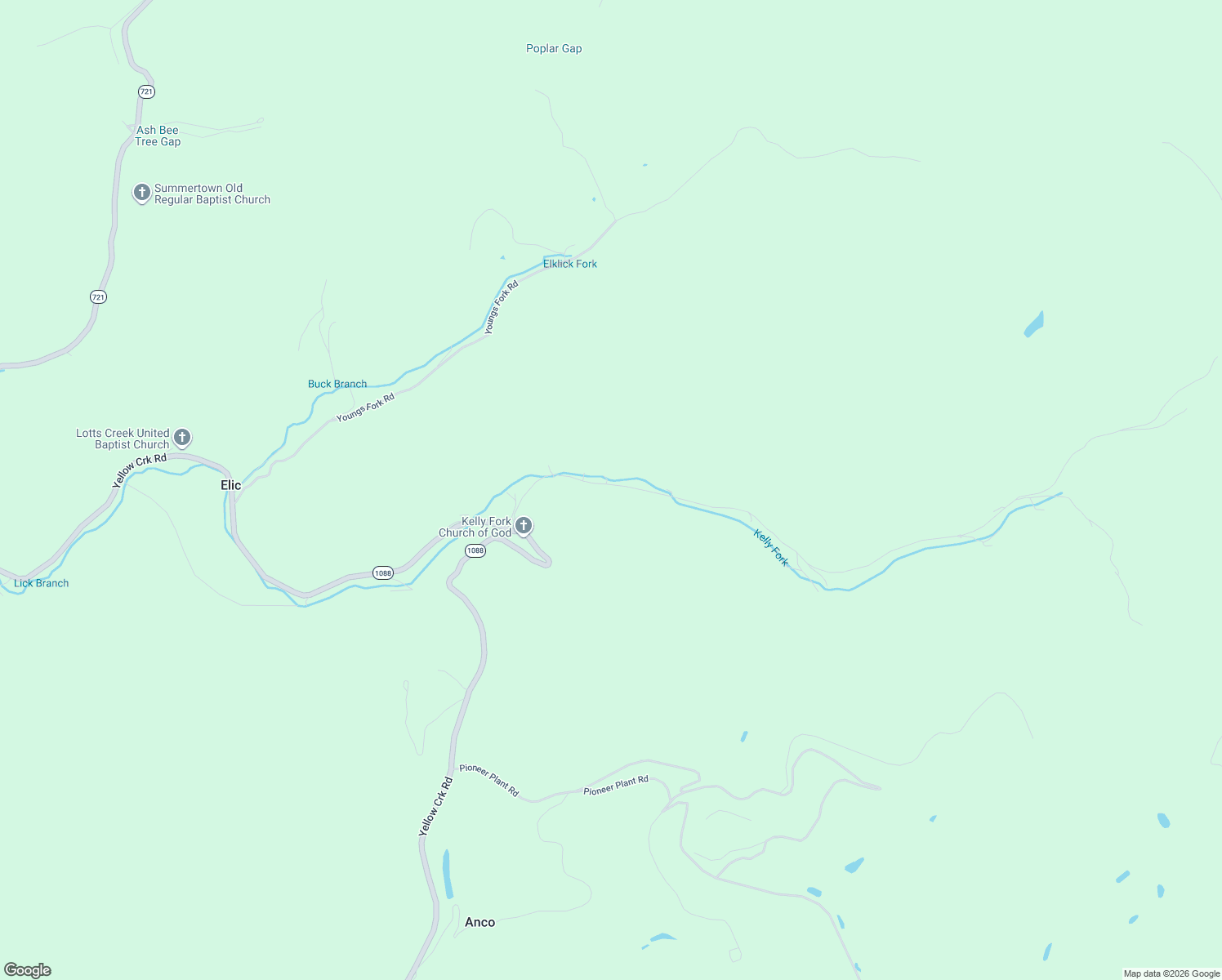 map of restaurants, bars, coffee shops, grocery stores, and more near 300-2082 Kelly Fork Road in Hazard
