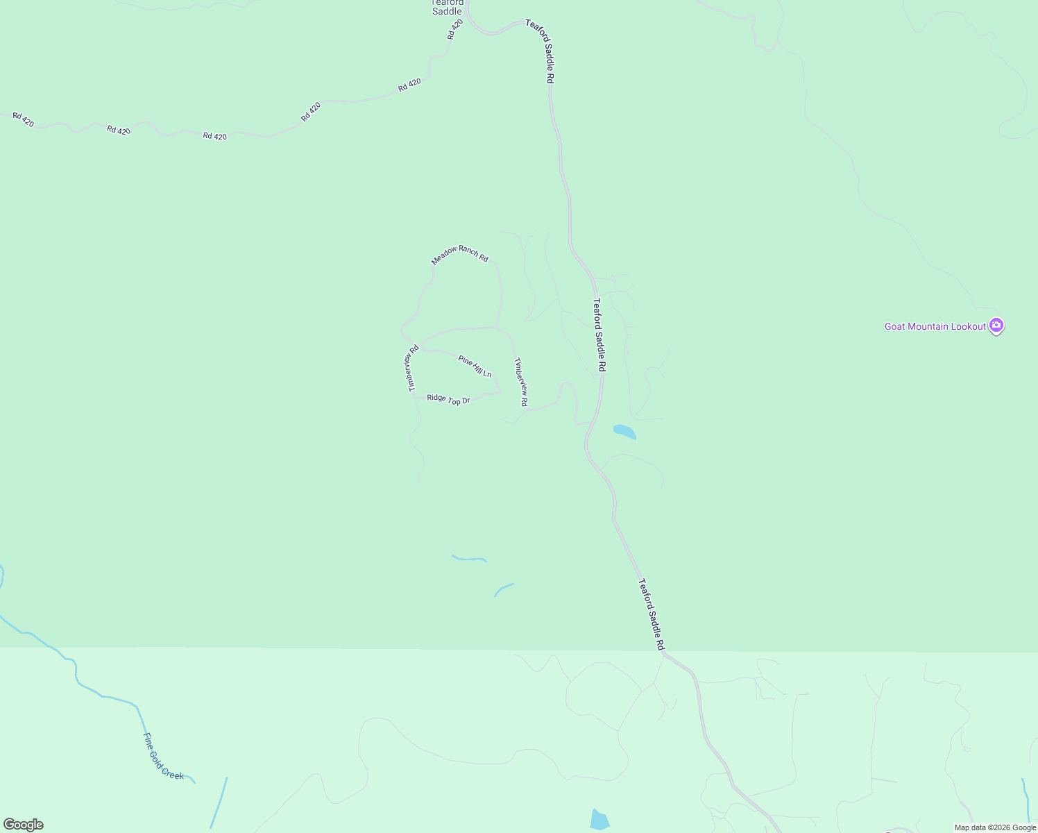 map of restaurants, bars, coffee shops, grocery stores, and more near 53252 Timberview Road in North Fork