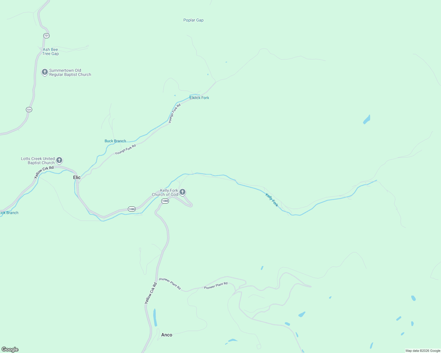 map of restaurants, bars, coffee shops, grocery stores, and more near 300-2082 Kelly Fork Road in Hazard