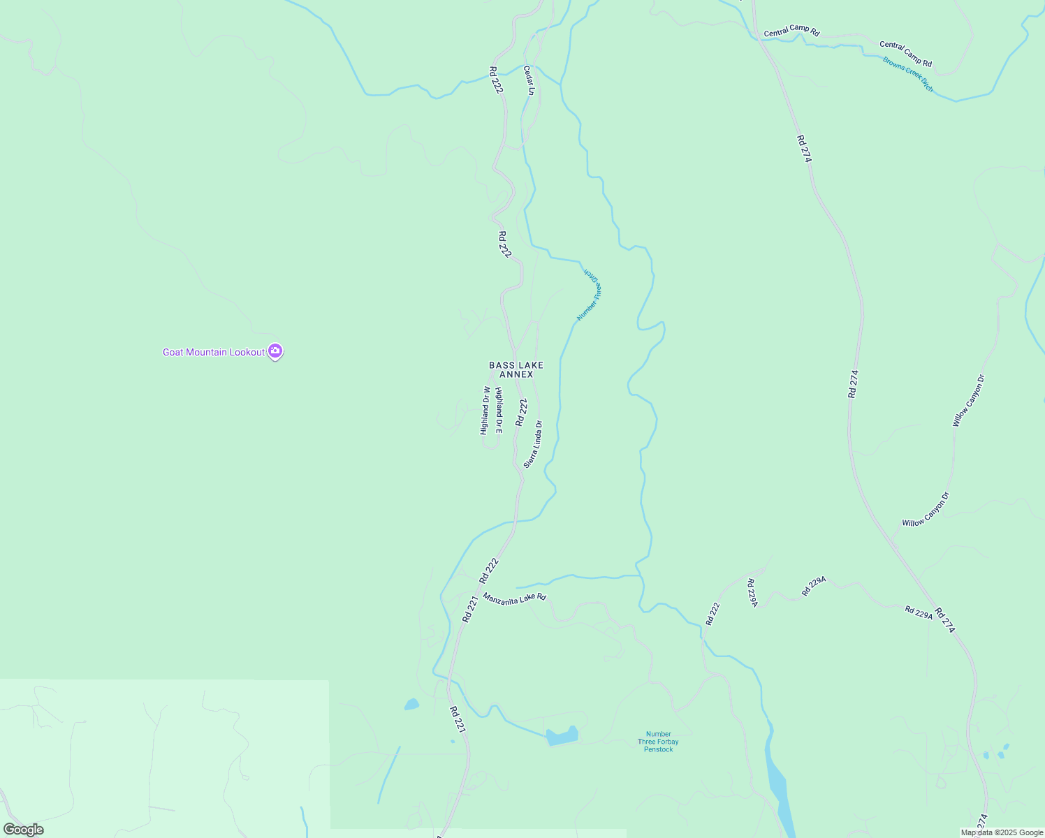map of restaurants, bars, coffee shops, grocery stores, and more near 35891 Road 222 in Wishon
