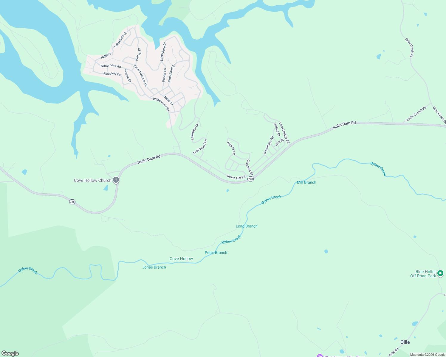 map of restaurants, bars, coffee shops, grocery stores, and more near 5301-5699 Nolin Dam Rd in Mammoth Cave