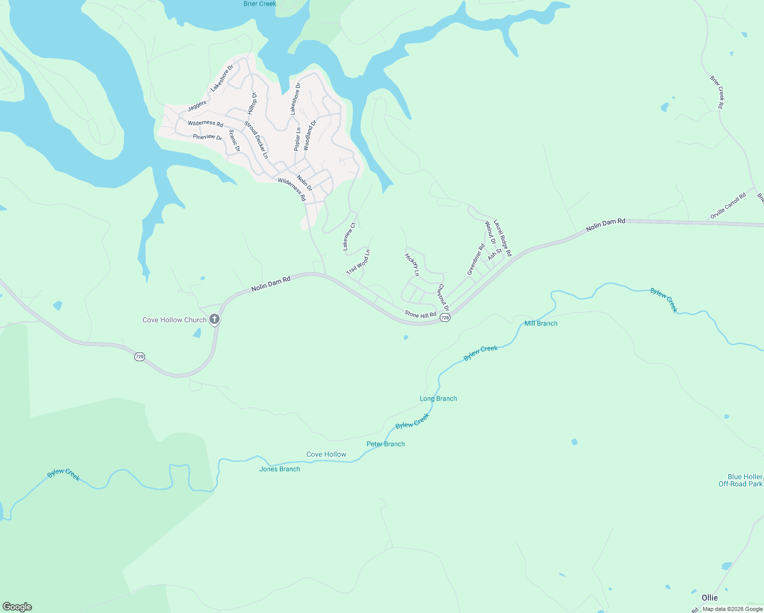 map of restaurants, bars, coffee shops, grocery stores, and more near Stone Hill Rd in Mammoth Cave