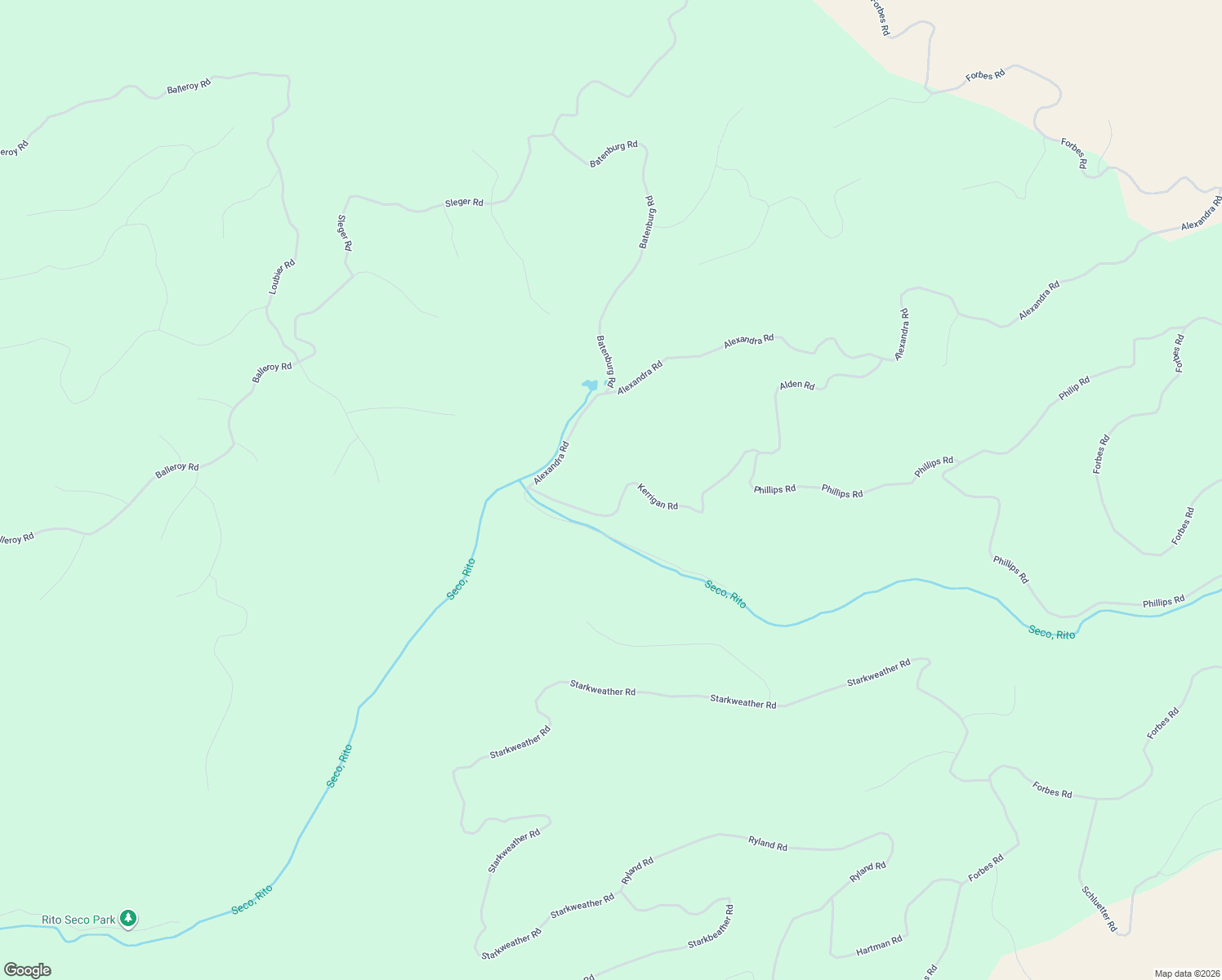 map of restaurants, bars, coffee shops, grocery stores, and more near 6661 Kerrigan Road in Fort Garland