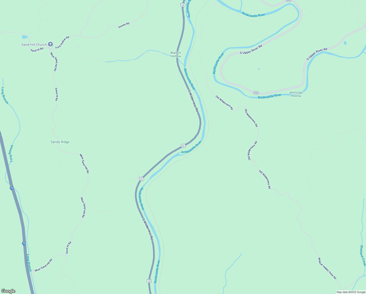 map of restaurants, bars, coffee shops, grocery stores, and more near South Daniel Boone Trail in Livingston