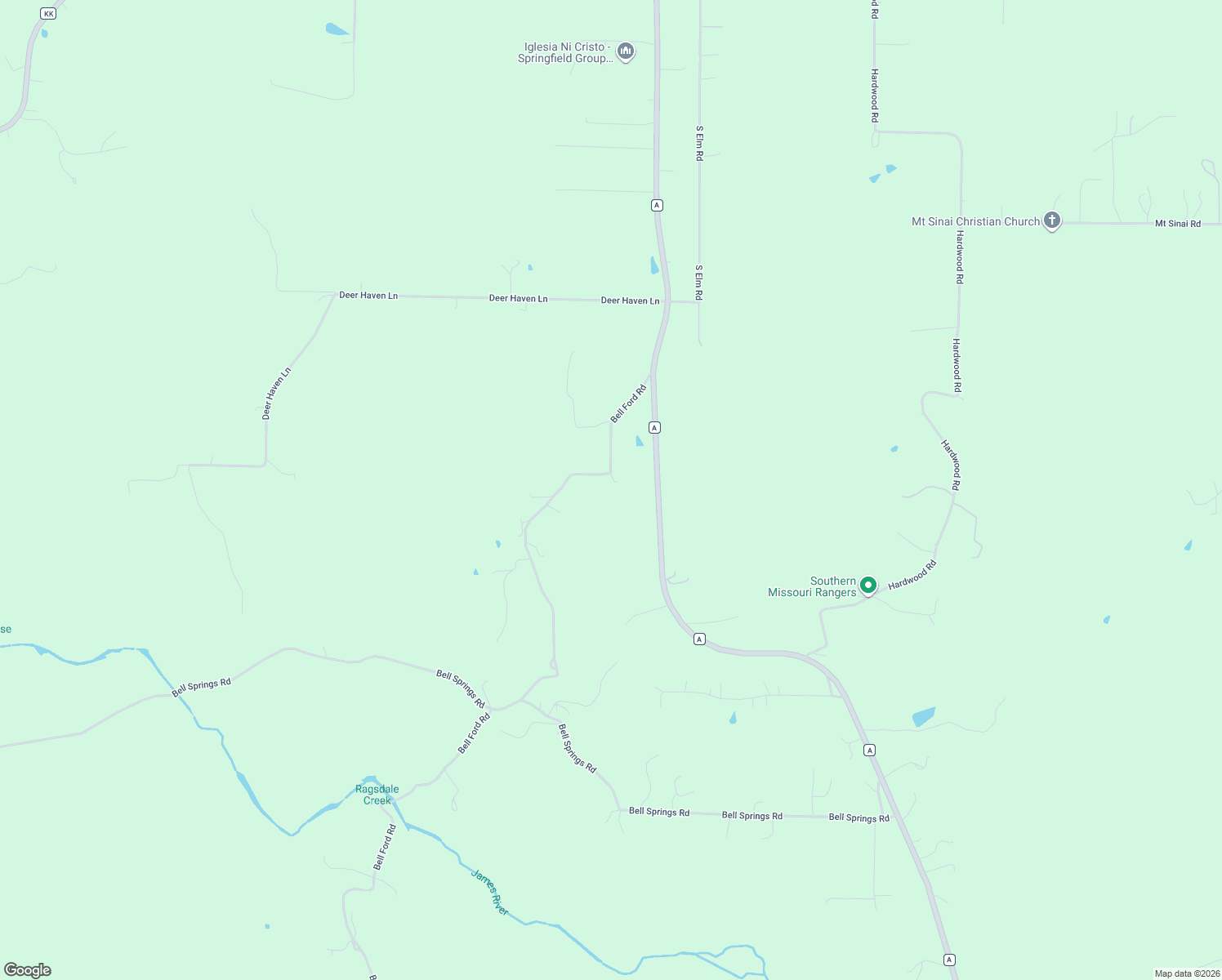 map of restaurants, bars, coffee shops, grocery stores, and more near 2956 Bell Ford Road in Marshfield