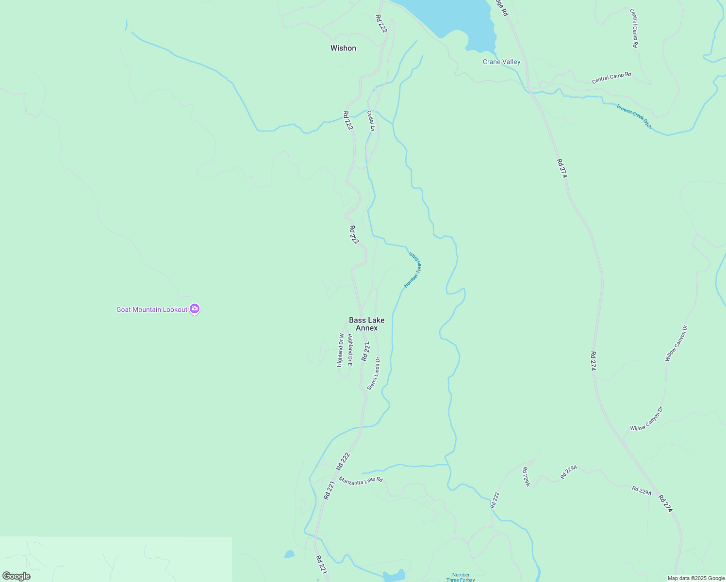 map of restaurants, bars, coffee shops, grocery stores, and more near 36210 Cedar Lane in Wishon