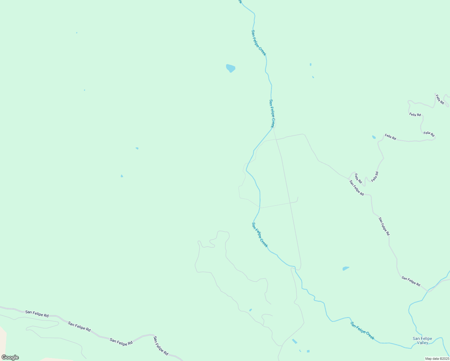 map of restaurants, bars, coffee shops, grocery stores, and more near San Felipe Road in San Jose