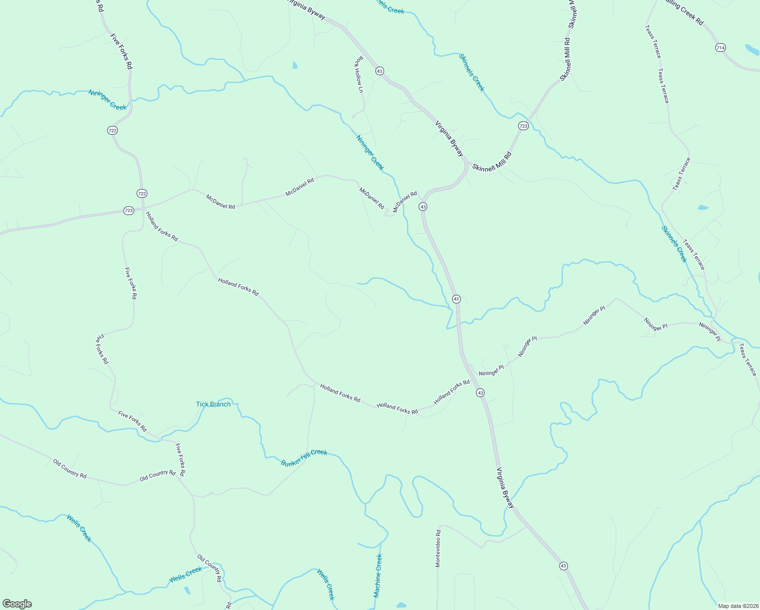 map of restaurants, bars, coffee shops, grocery stores, and more near 1962 McDaniel Road in Bedford