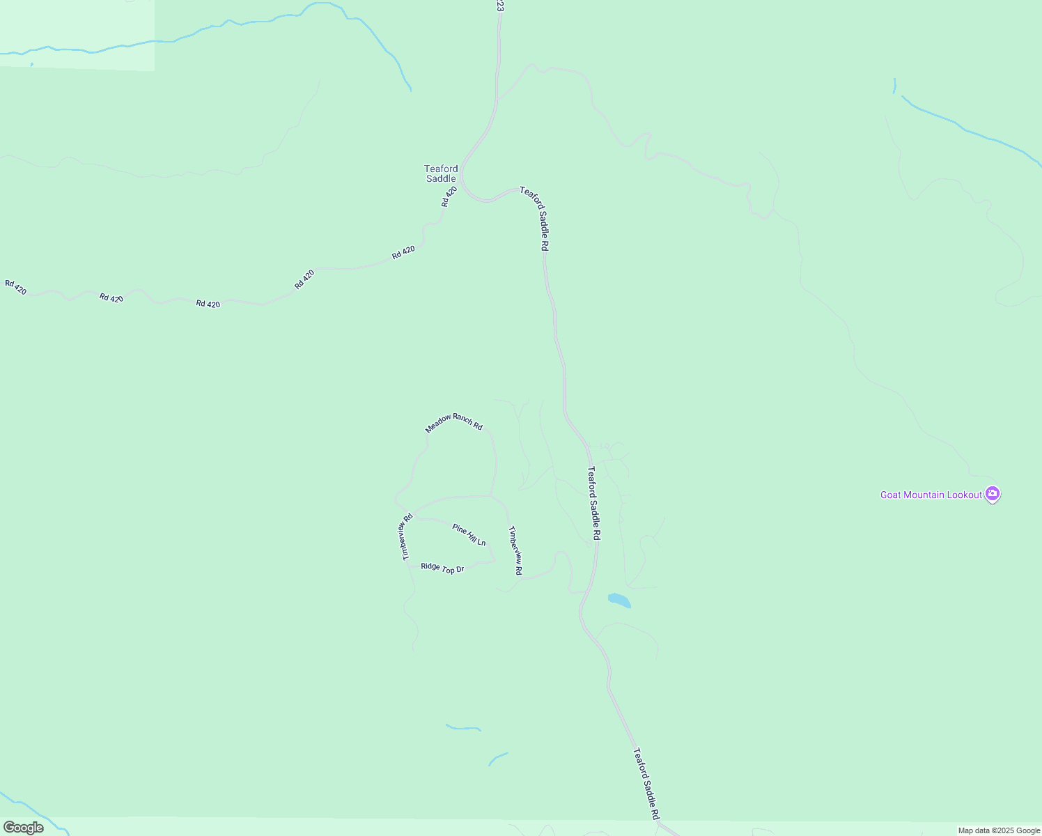 map of restaurants, bars, coffee shops, grocery stores, and more near 36328 Finegold Creek Drive in North Fork