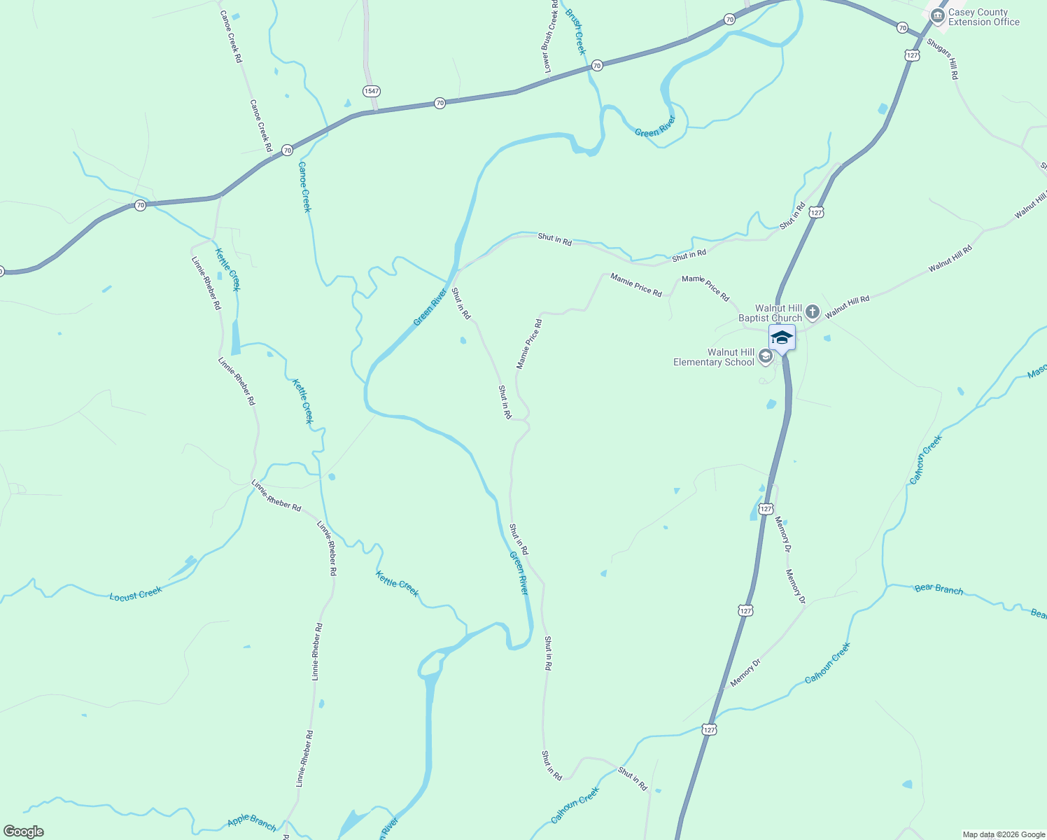 map of restaurants, bars, coffee shops, grocery stores, and more near 58 Mamie Price Road in Liberty