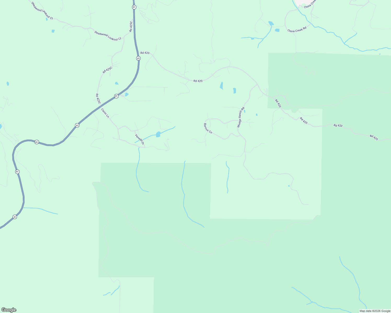 map of restaurants, bars, coffee shops, grocery stores, and more near 36345 Mudge Ranch Road in Coarsegold