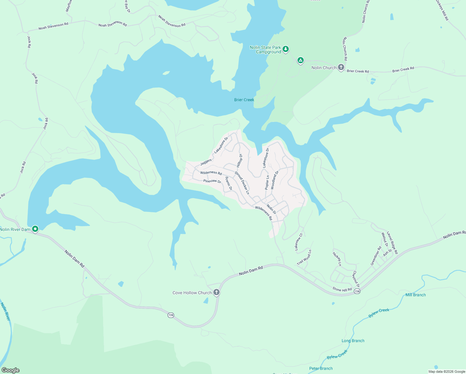 map of restaurants, bars, coffee shops, grocery stores, and more near 100-104 Scenic Dr in Mammoth Cave