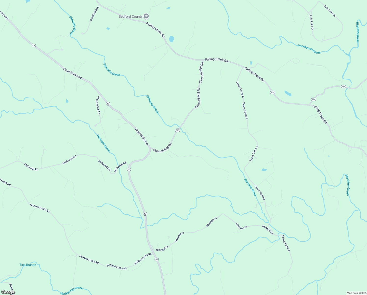 map of restaurants, bars, coffee shops, grocery stores, and more near 1978 Skinnell Mill Road in Bedford