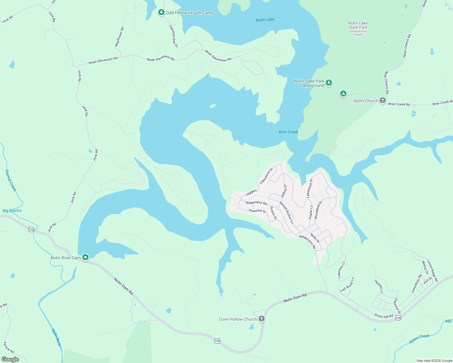 map of restaurants, bars, coffee shops, grocery stores, and more near 162 Wilderness Road in Mammoth Cave