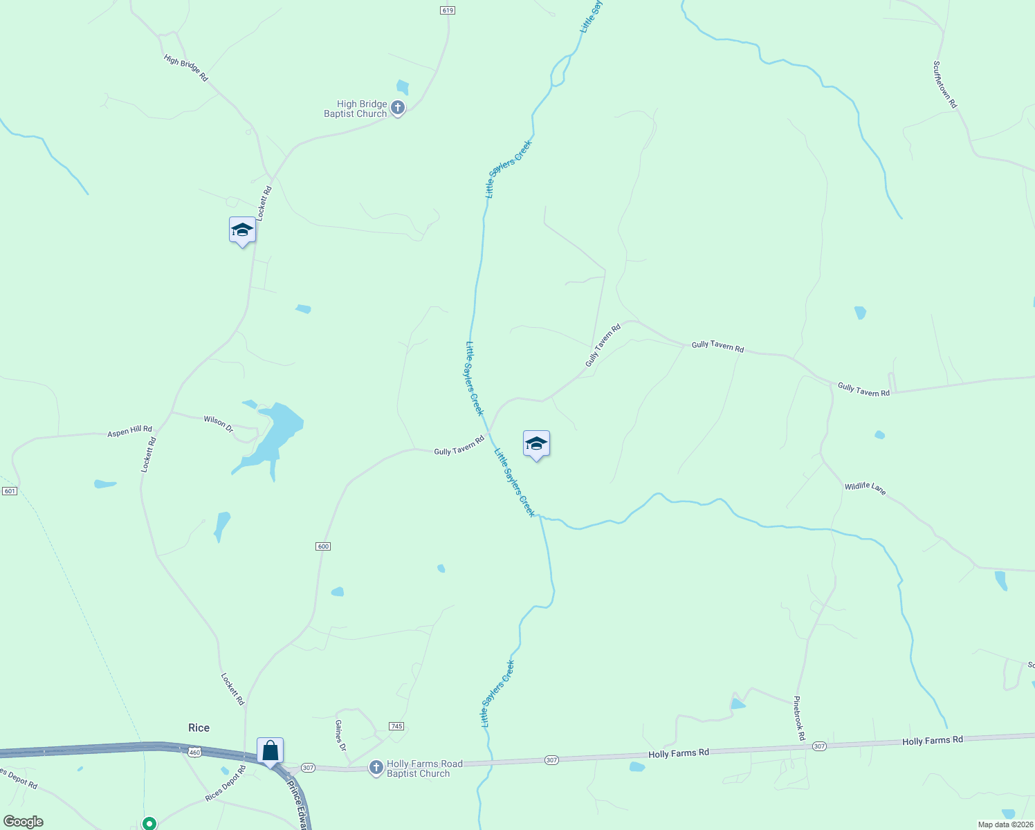 map of restaurants, bars, coffee shops, grocery stores, and more near 247 Giles Road in Rice