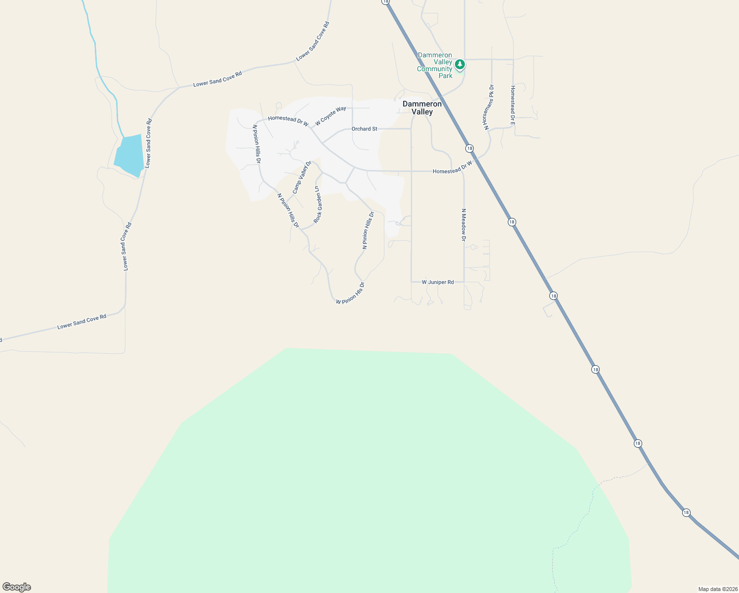 map of restaurants, bars, coffee shops, grocery stores, and more near in Dammeron Valley