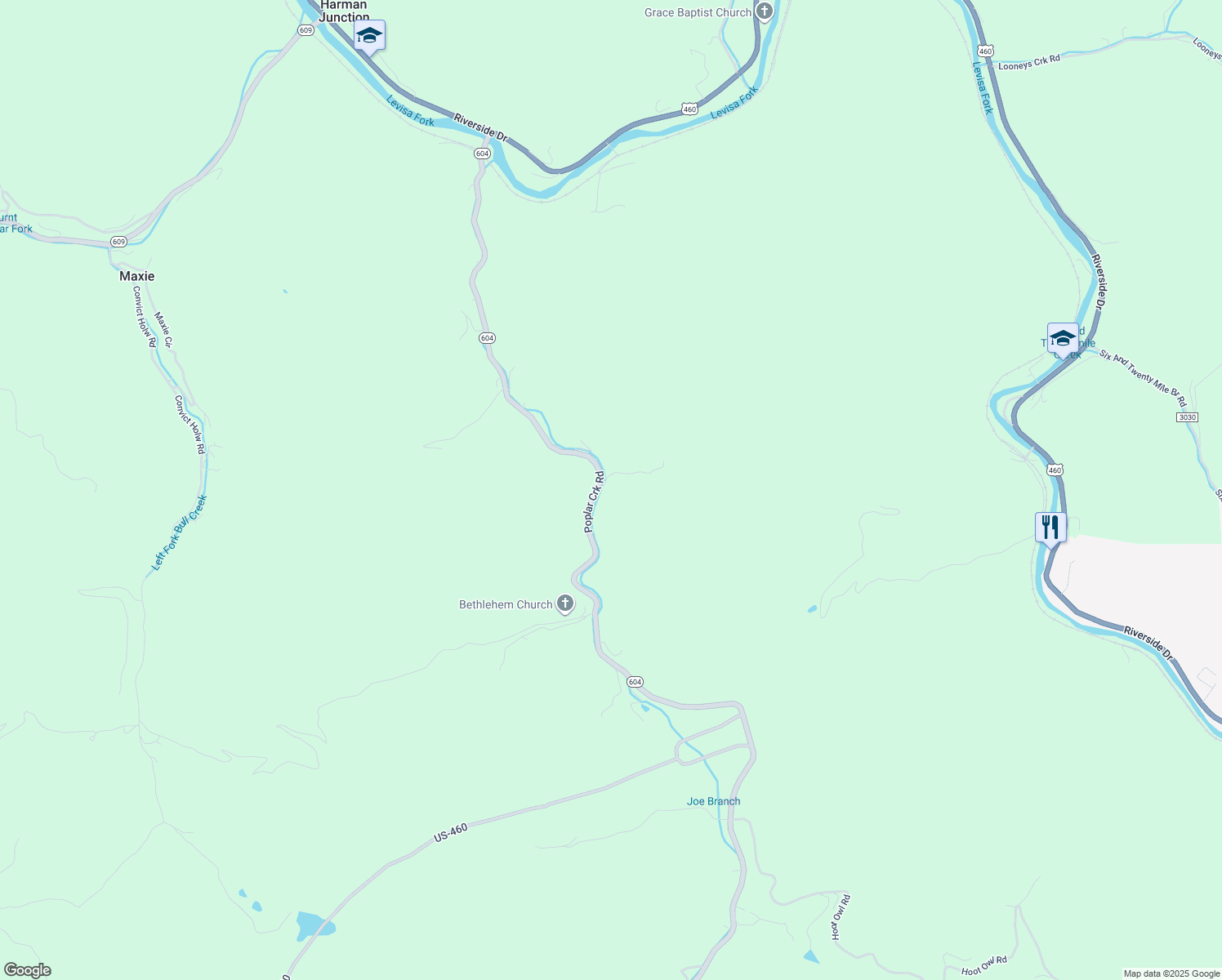 map of restaurants, bars, coffee shops, grocery stores, and more near 1000-1298 Pinocchio Road in Grundy