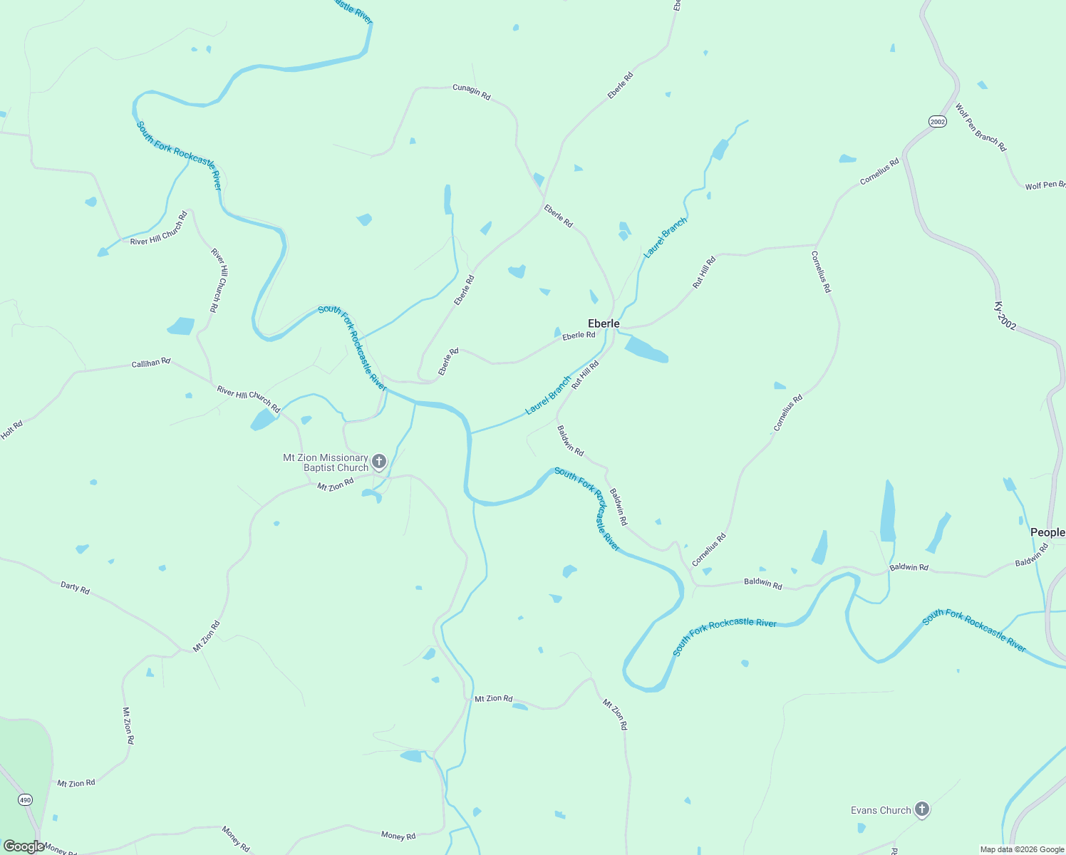 map of restaurants, bars, coffee shops, grocery stores, and more near 187 Baldwin Road in McKee