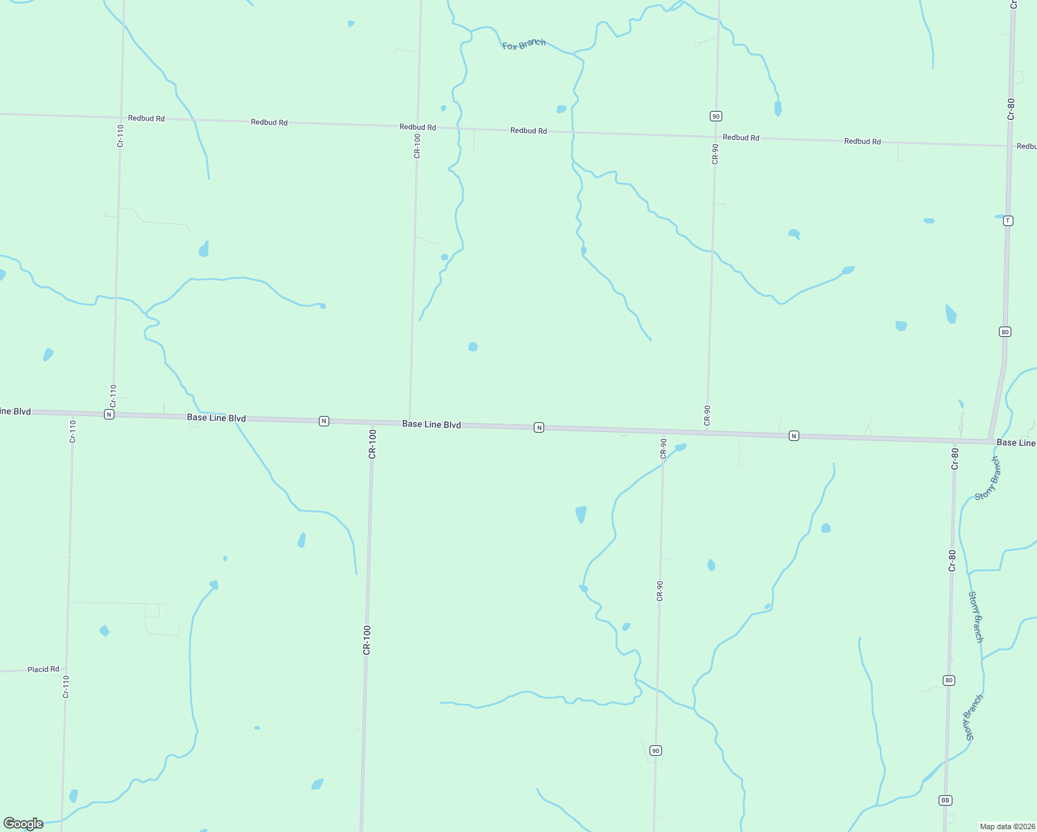 map of restaurants, bars, coffee shops, grocery stores, and more near 9609 Base Line Blvd in Jasper