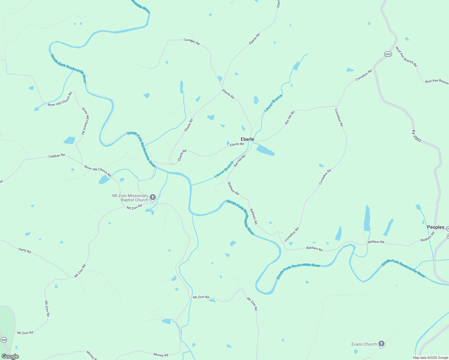 map of restaurants, bars, coffee shops, grocery stores, and more near 187 Baldwin Road in McKee