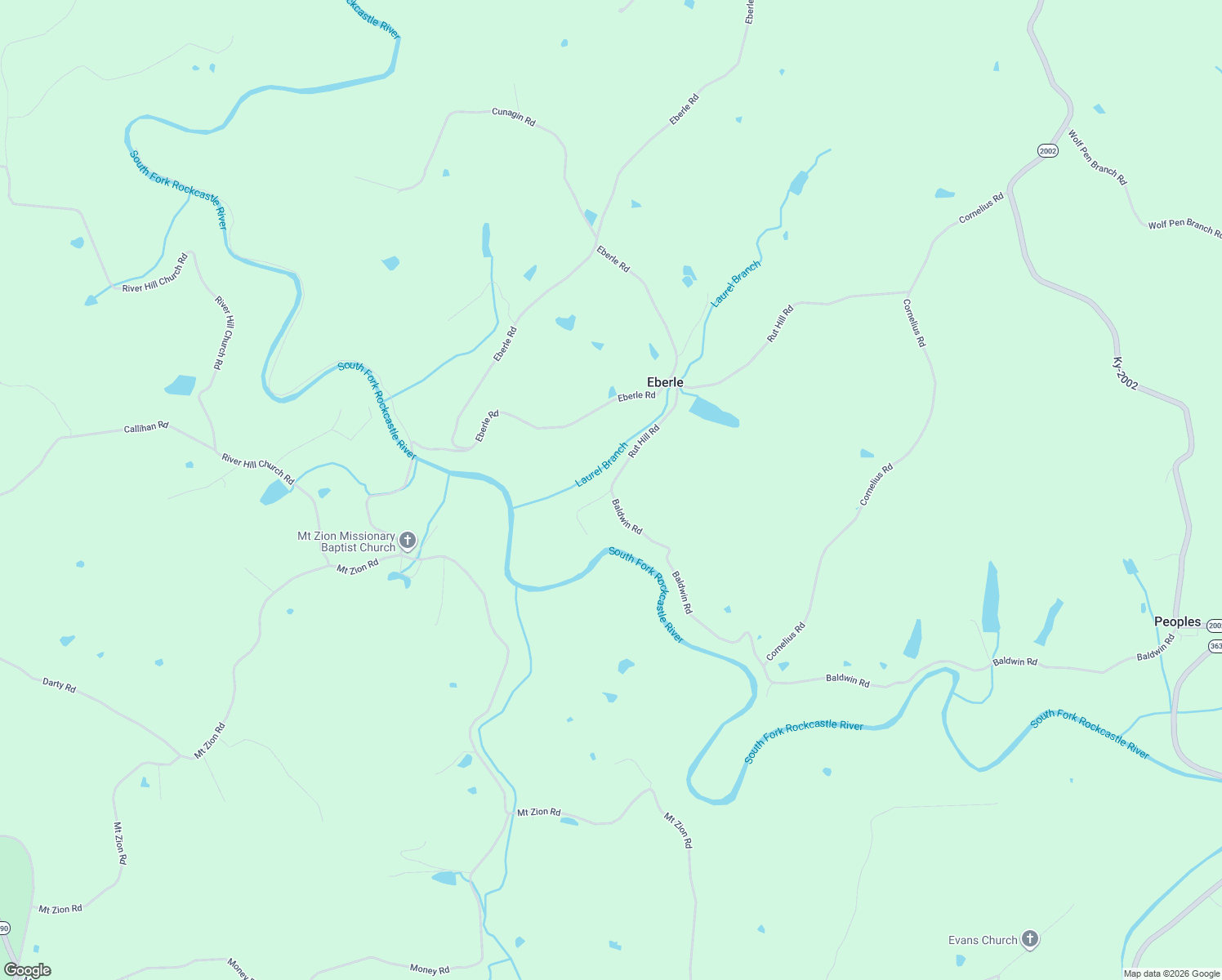 map of restaurants, bars, coffee shops, grocery stores, and more near 192 Rut Hill Road in McKee