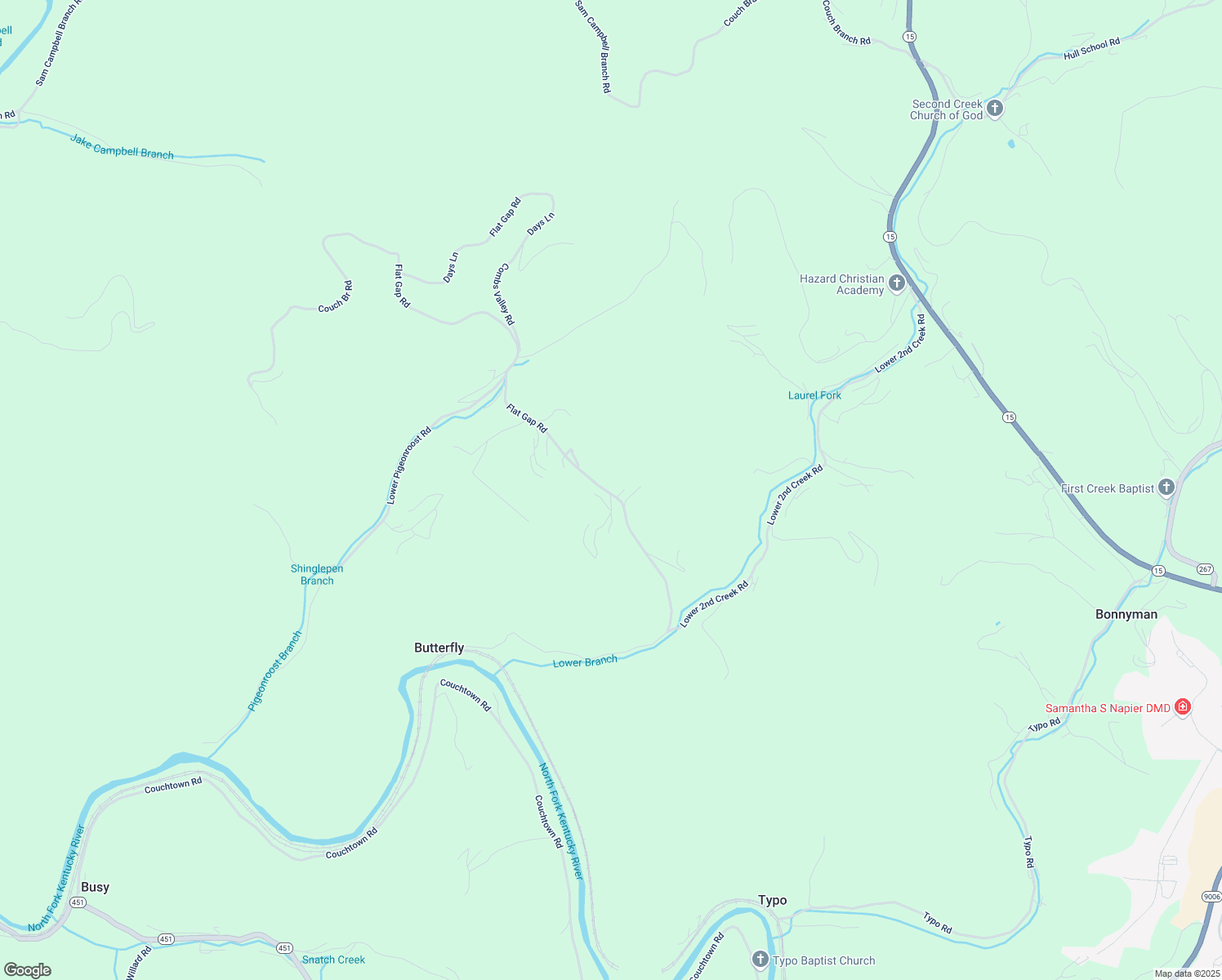map of restaurants, bars, coffee shops, grocery stores, and more near 85-107 White Rock Lane in Bonnyman