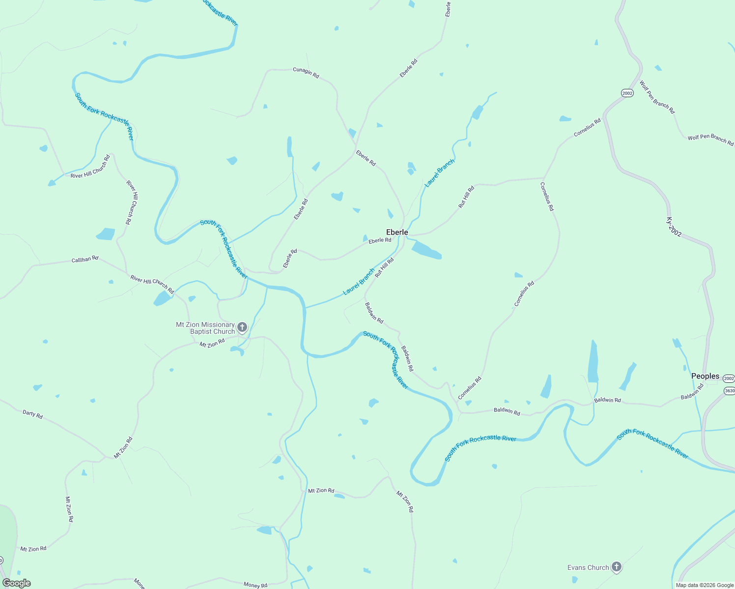 map of restaurants, bars, coffee shops, grocery stores, and more near 187 Baldwin Road in McKee