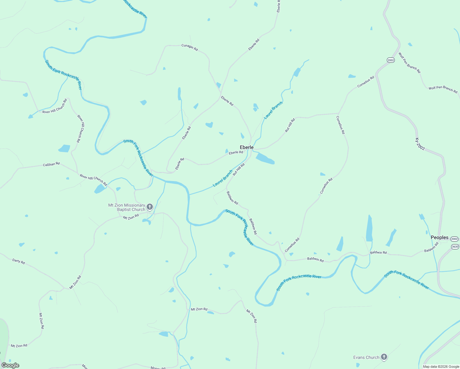 map of restaurants, bars, coffee shops, grocery stores, and more near 192-198 Rut Hill Road in McKee
