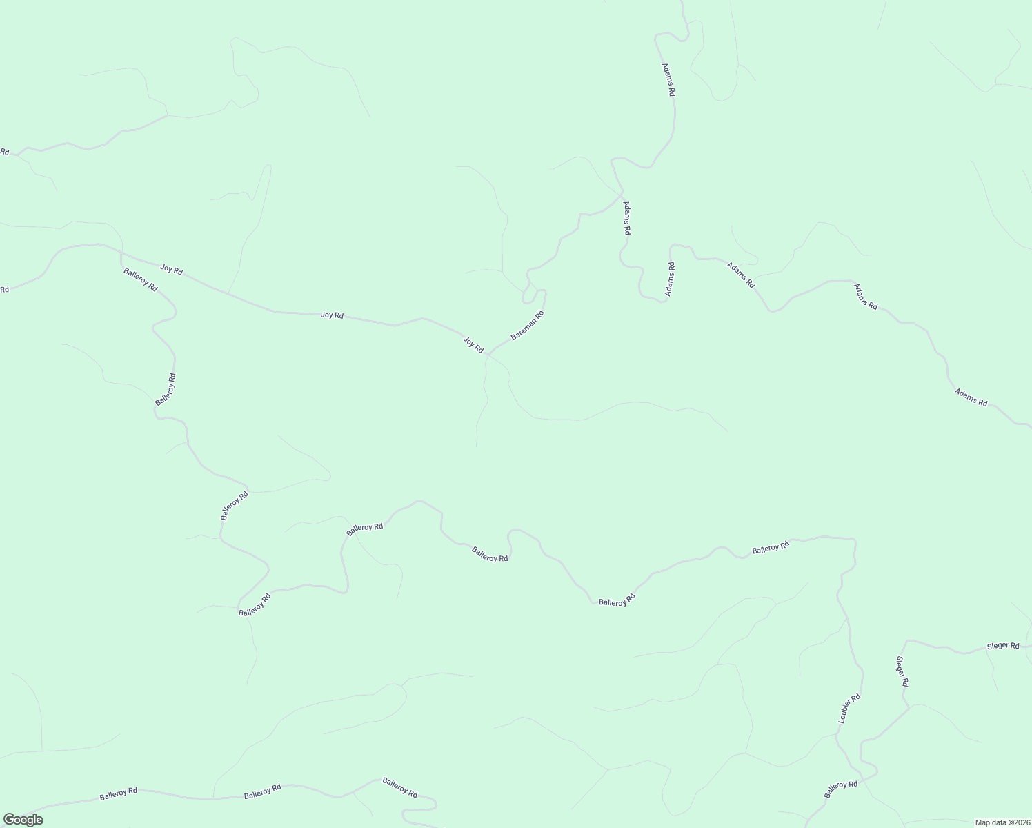 map of restaurants, bars, coffee shops, grocery stores, and more near Joy Road in Fort Garland