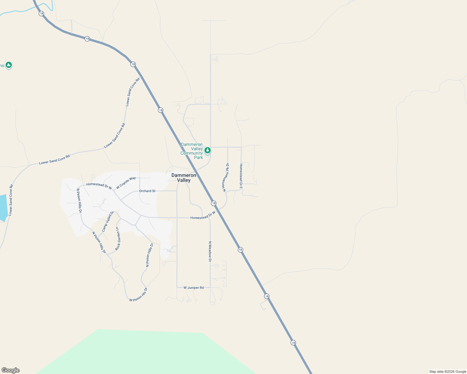 map of restaurants, bars, coffee shops, grocery stores, and more near 198 Homestead Drive East in Dammeron Valley