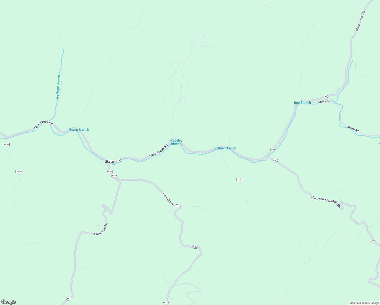 map of restaurants, bars, coffee shops, grocery stores, and more near 11432 Slate Creek Road in Grundy