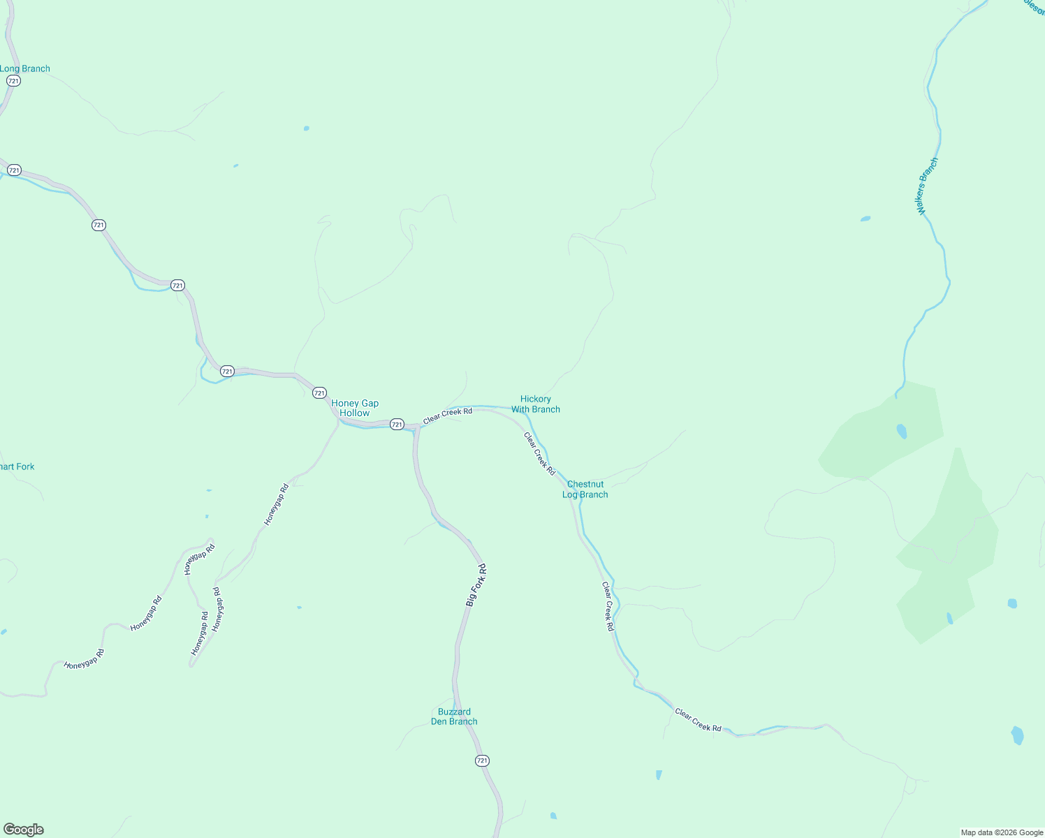 map of restaurants, bars, coffee shops, grocery stores, and more near 357 Clear Creek Road in Hazard