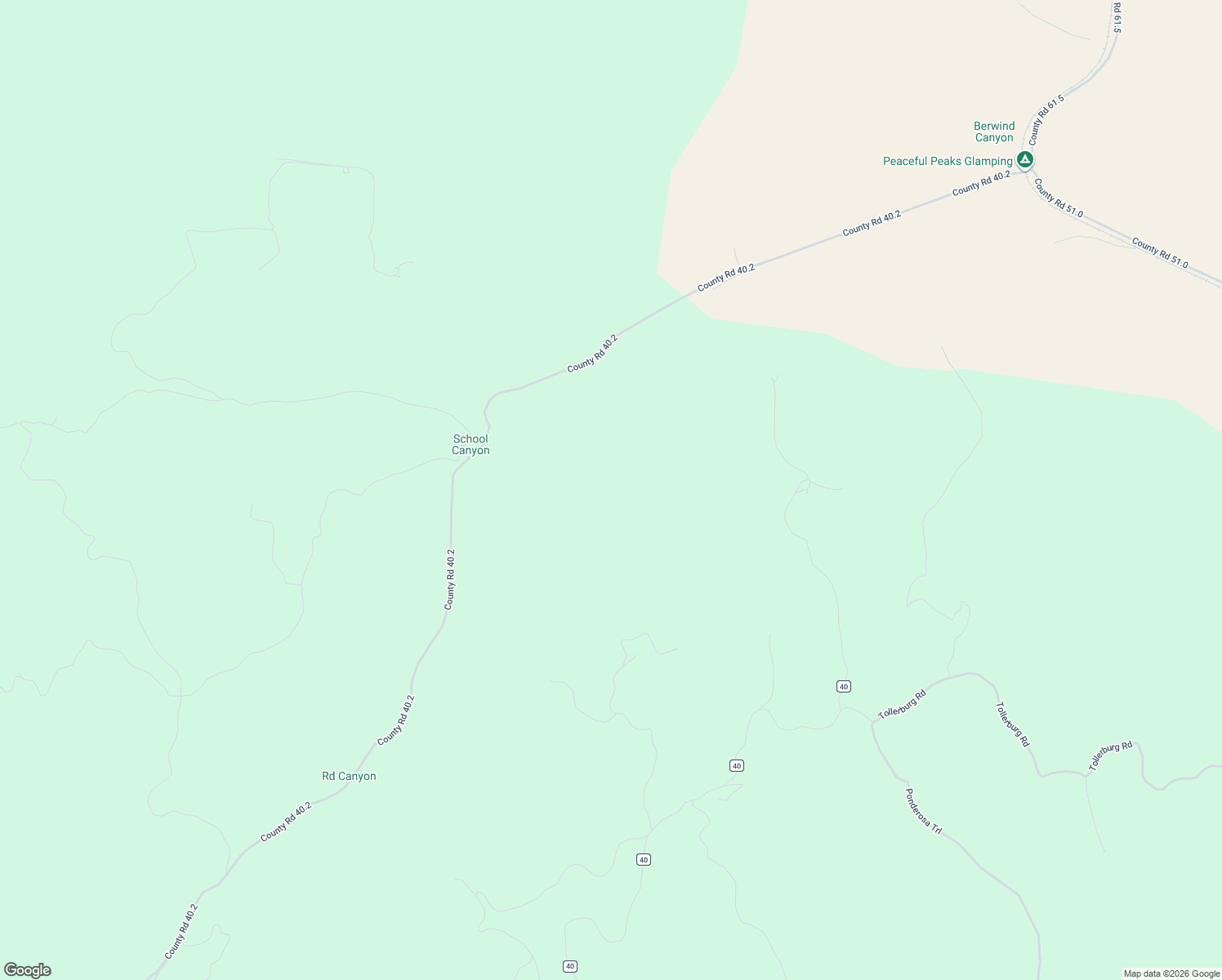 map of restaurants, bars, coffee shops, grocery stores, and more near 29956 County Road 40.2 in Trinidad