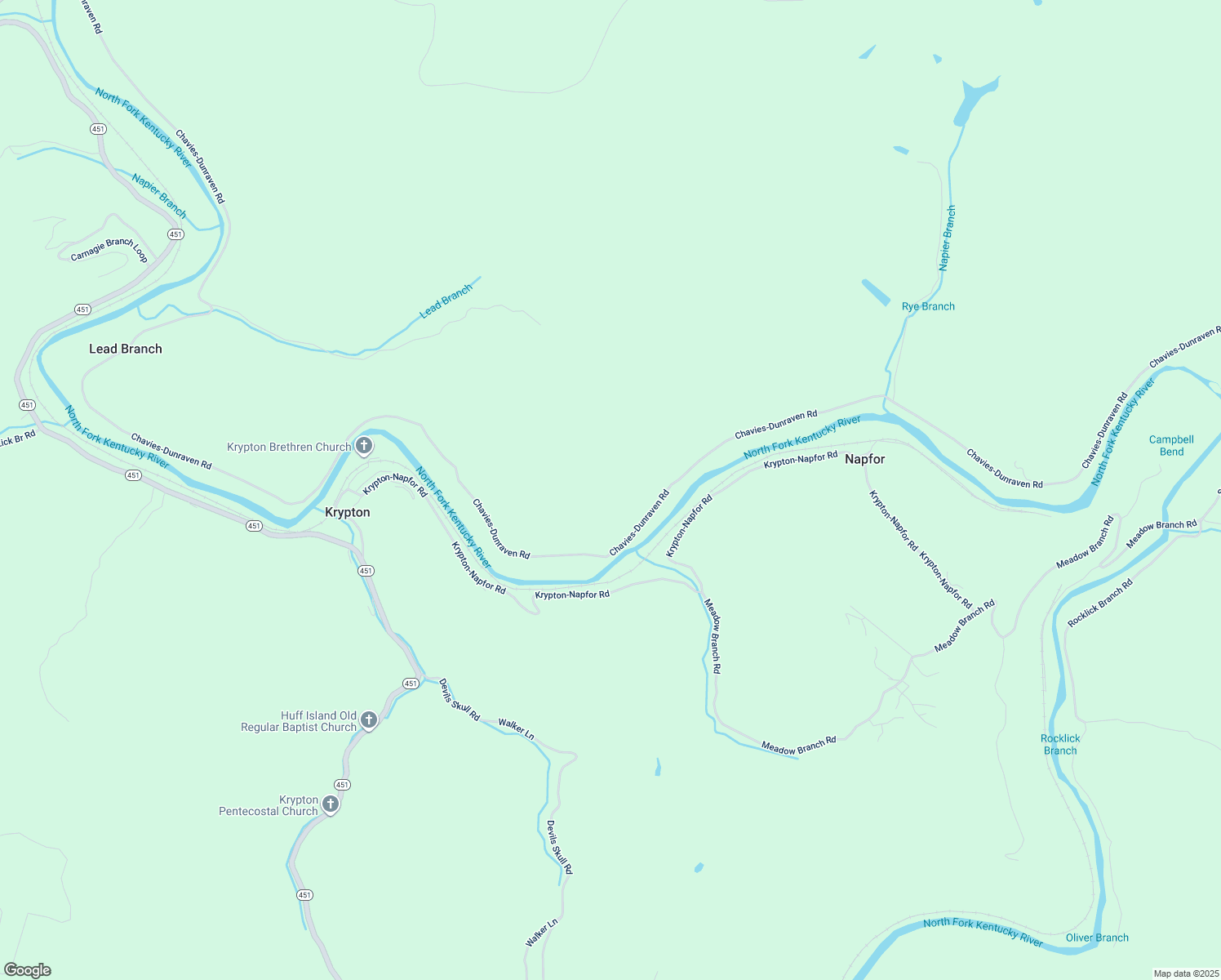 map of restaurants, bars, coffee shops, grocery stores, and more near in Krypton