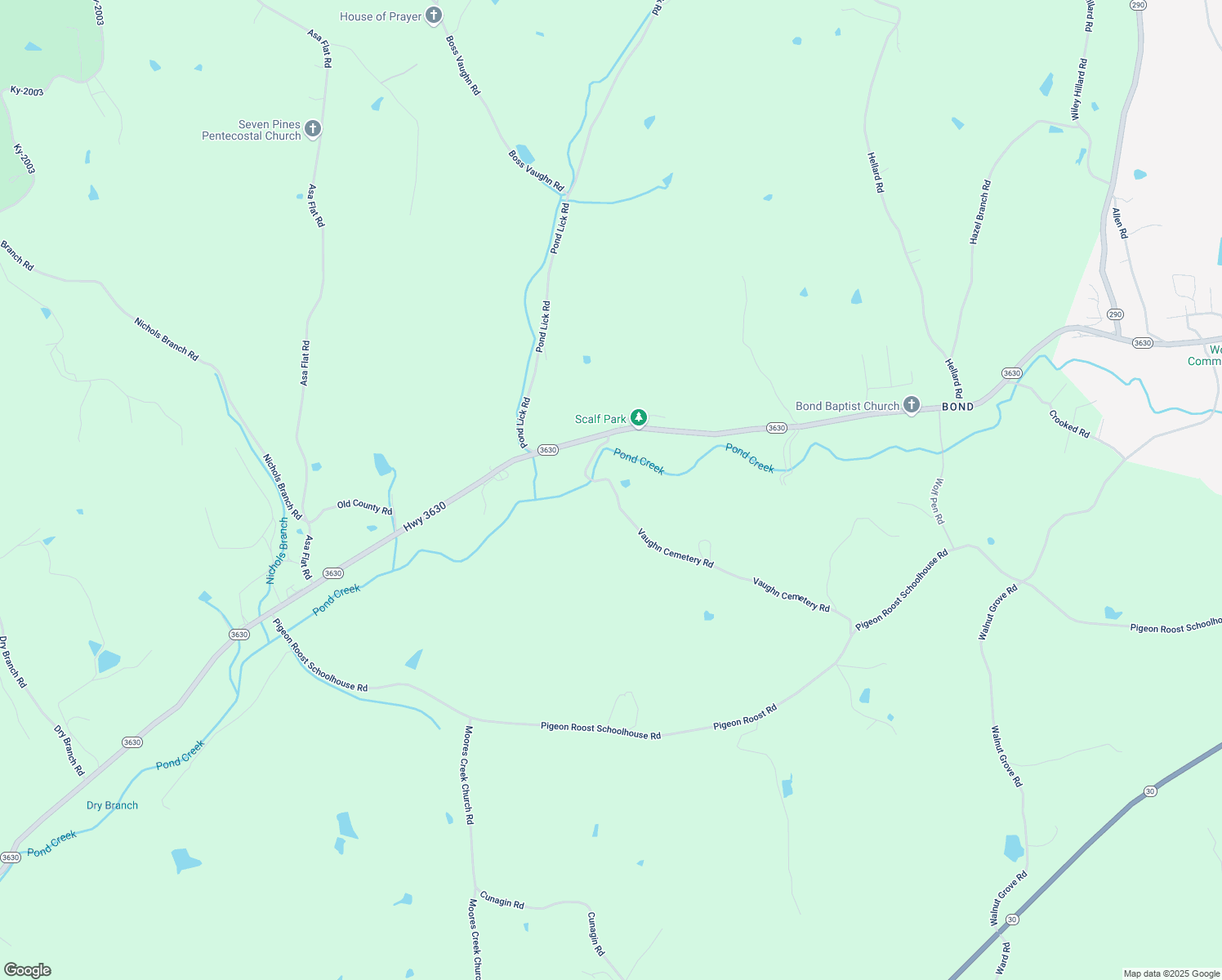 map of restaurants, bars, coffee shops, grocery stores, and more near 244 Vaughn Cemetery Road in Annville