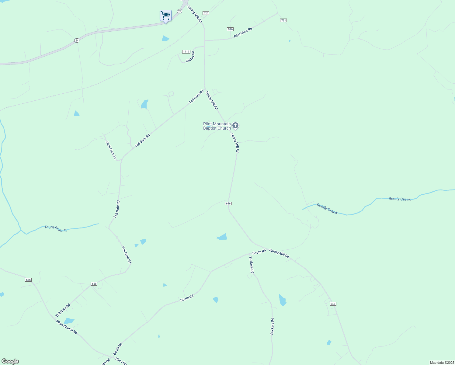 map of restaurants, bars, coffee shops, grocery stores, and more near 1503 Spring Mill Road in Concord