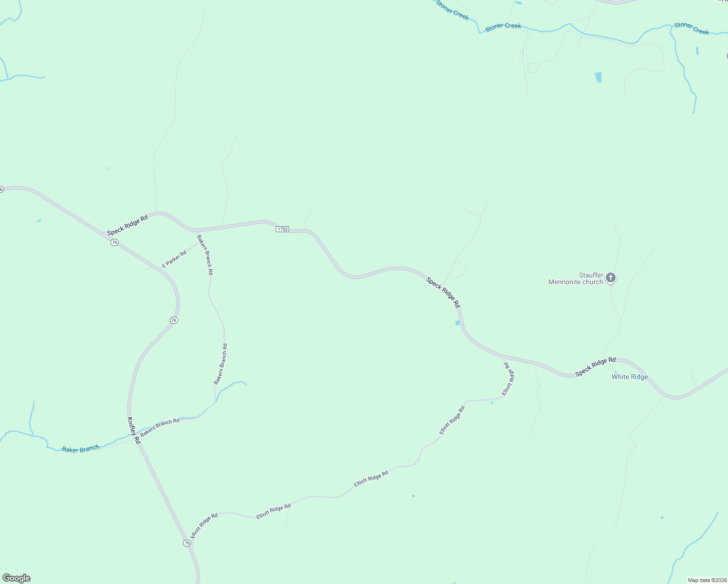 map of restaurants, bars, coffee shops, grocery stores, and more near 1375 Speck Ridge Road in Elk Horn