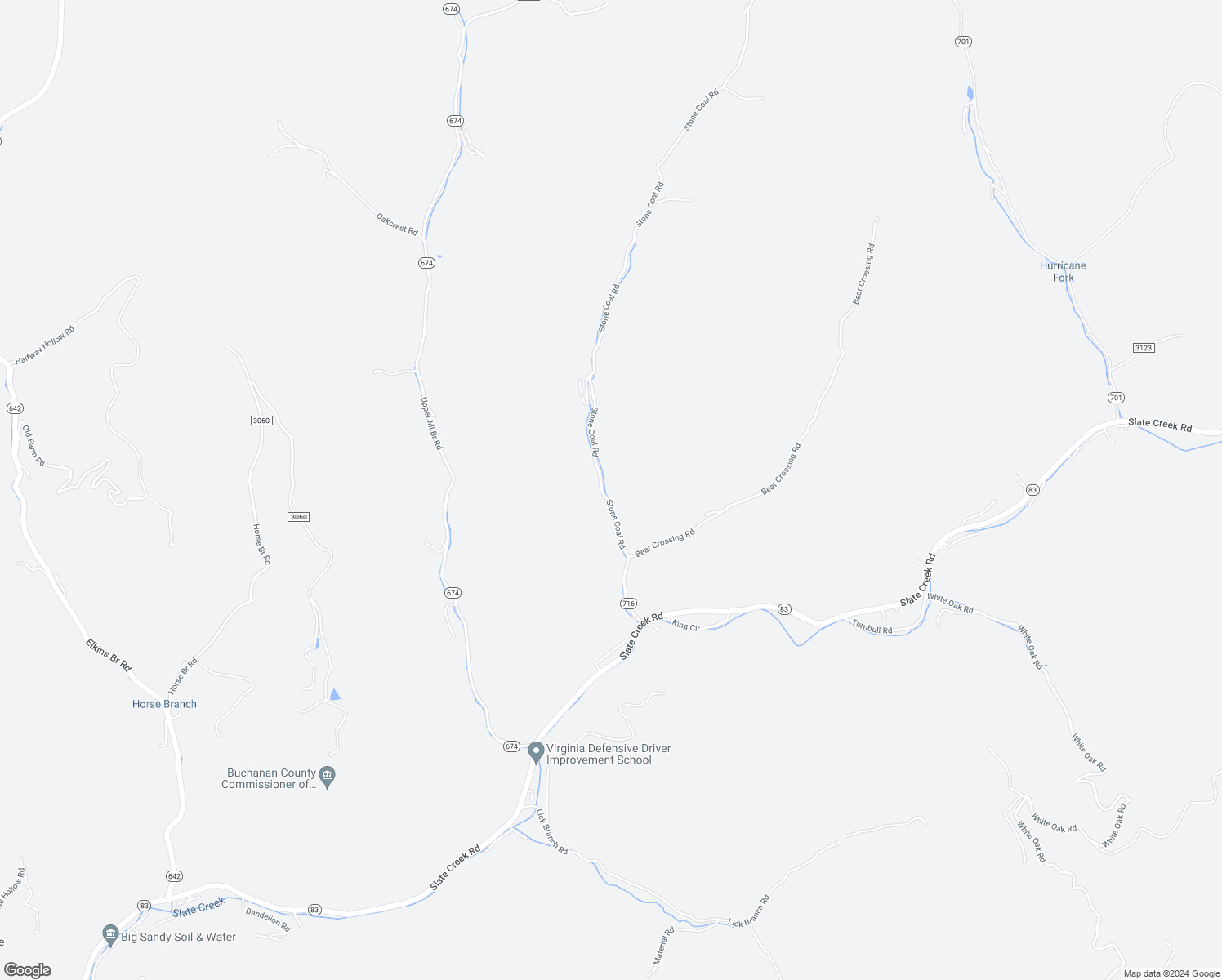 map of restaurants, bars, coffee shops, grocery stores, and more near 1468 Stone Coal Road in Grundy