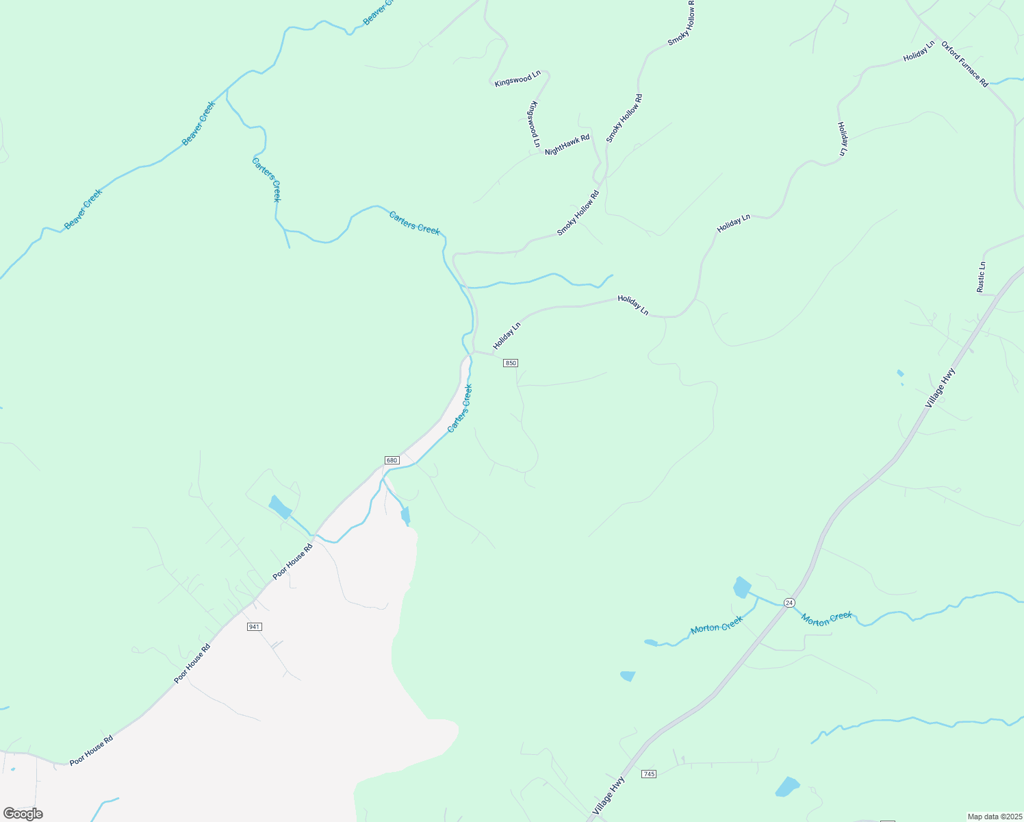 map of restaurants, bars, coffee shops, grocery stores, and more near 2807 Smoky Hollow Road in Lynchburg
