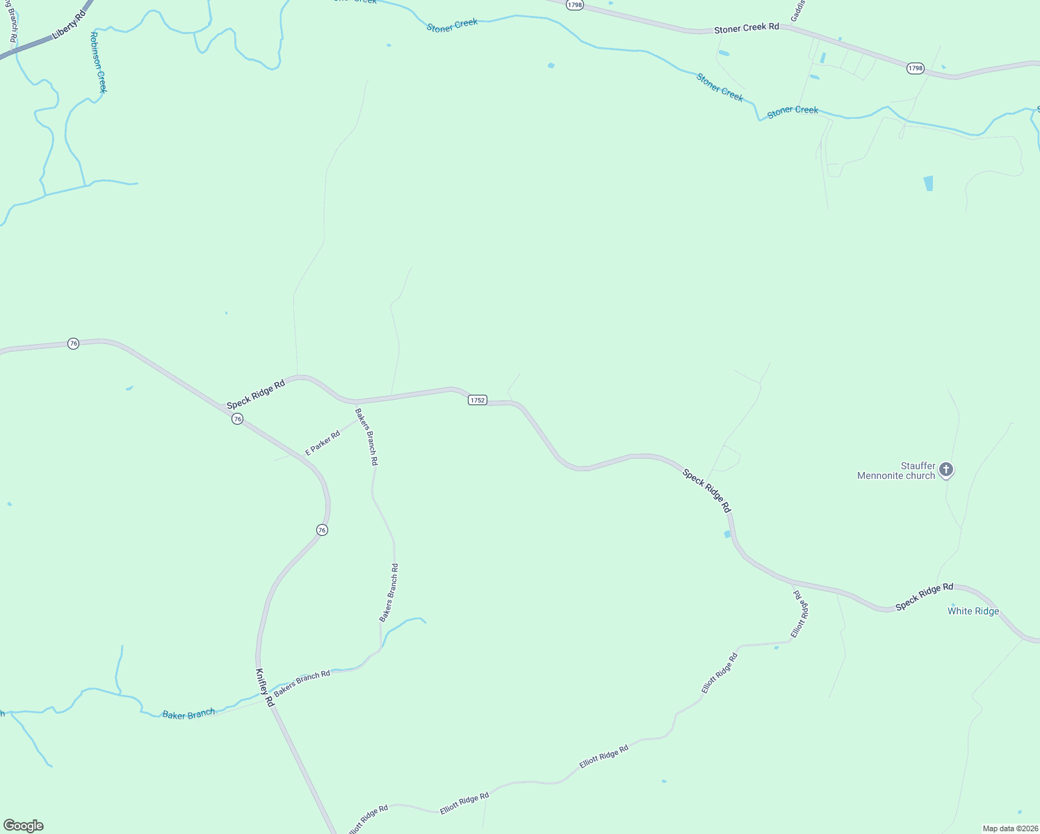 map of restaurants, bars, coffee shops, grocery stores, and more near 1041 Speck Ridge Road in Elk Horn