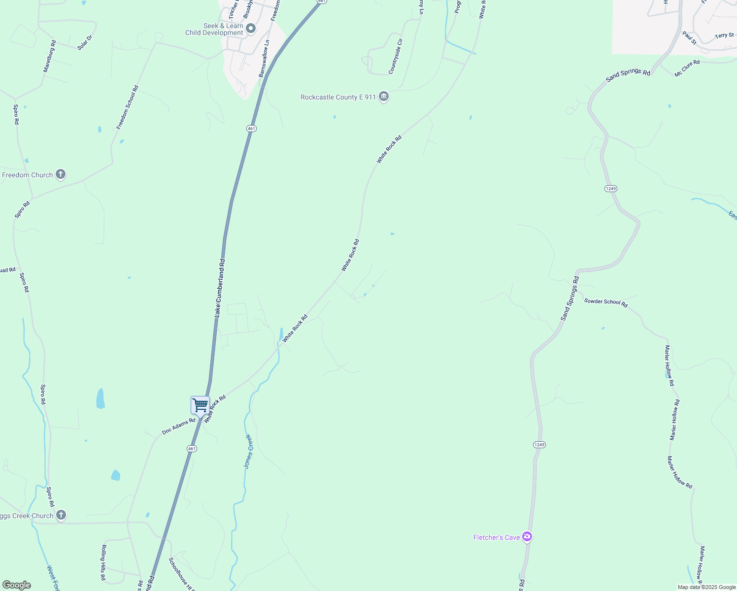 map of restaurants, bars, coffee shops, grocery stores, and more near 154 Birdie Lane in Mount Vernon