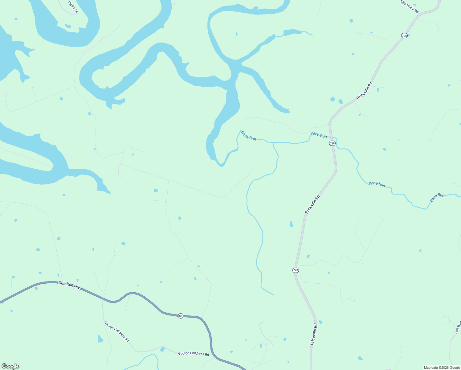 map of restaurants, bars, coffee shops, grocery stores, and more near 420 Jericho Church Road in Cub Run